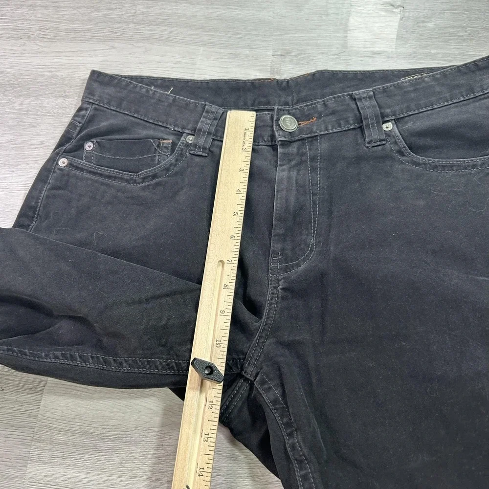 Tommy Bahama Standard Jeans Mens 35x32 Black Regular Straight Denim Dark Wash